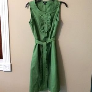 Talbots Moss green dress